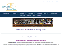 Tablet Screenshot of portcreditfsc.ca